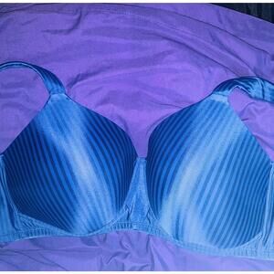 O6 44D Whipped Blue Bra no wire